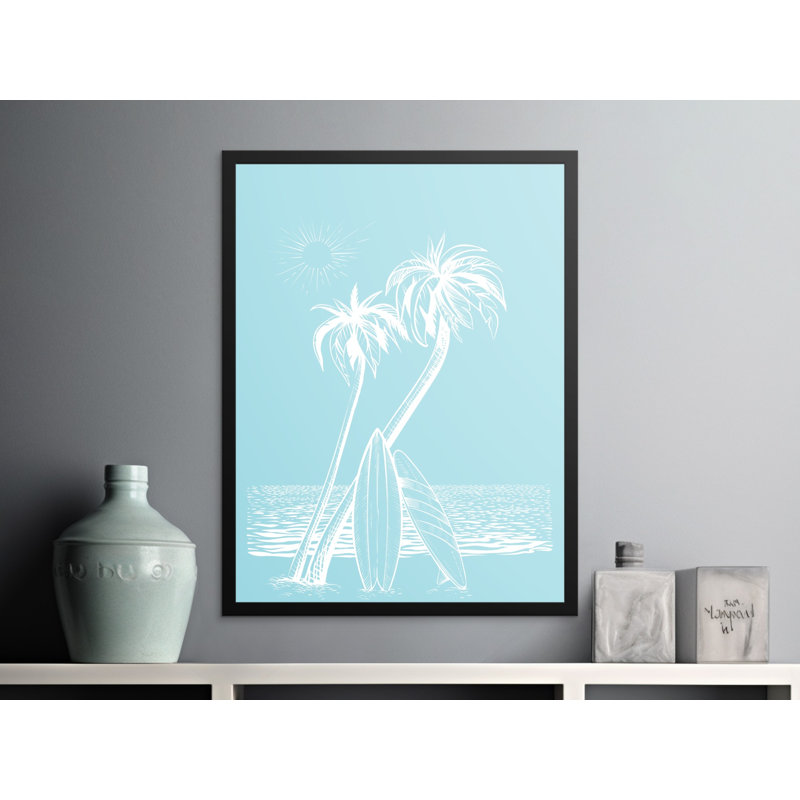 Reita 1 Piece Floater Frame Wall Art, 16x24