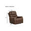 Fauteuil relevable de style transitionnel noyer