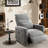 Malkit Chenille Upholstered Ergonomics Power Recliner-668114306