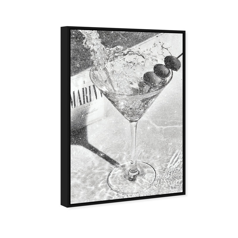 Chill Time II Print by Oliver Gal, 16"H x 11"W, Black Floater Frame