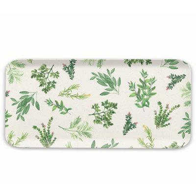 Plateau en mélamine mat herbes Lodd