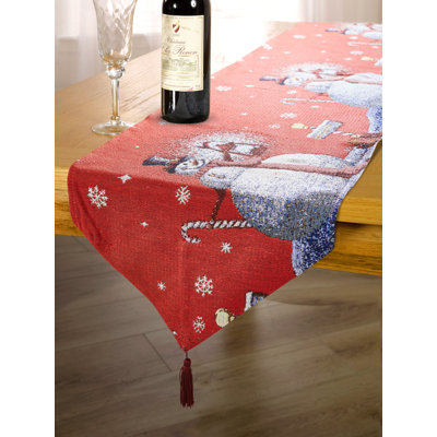 Helms Snowman Table Runner