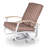 Askar Swivel Powder Coated Aluminum Outdoor Lounge Chair-19643661-19643683-19643684