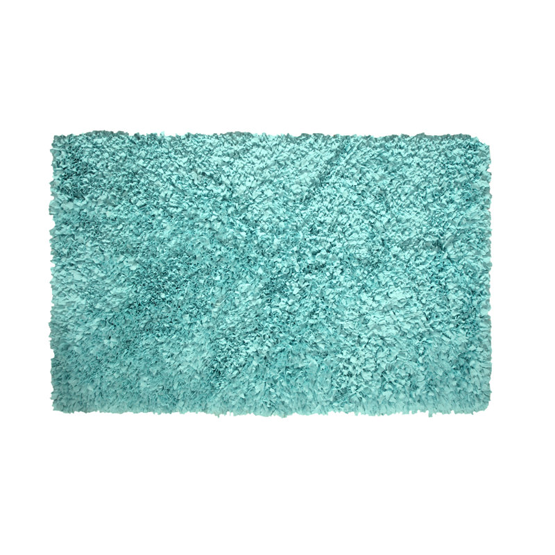 Tapis à poils longs en jersey 80% polyester / 20% coton Bella Premium, Rectangle 3 pi 6 po x 5 pi 6 po