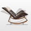Chaise berçante élégante