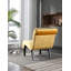 Chaise de salon en velours sans accoudoirs-118445418