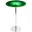 Table de bar contemporaine éclairée réglable