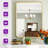 Aluminum Framed Rounded Rectangle Mirror, Wall Mounted Bathroom Vanity Mirror, Modern Horizontal/Vertical Entryway Wall Mirror-811529148-811529151