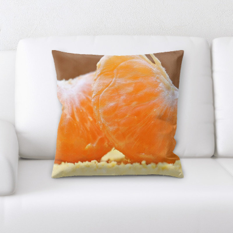 Microsuede Throw Pillow