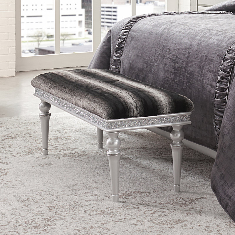 Melrose Plaza Upholstered Bench