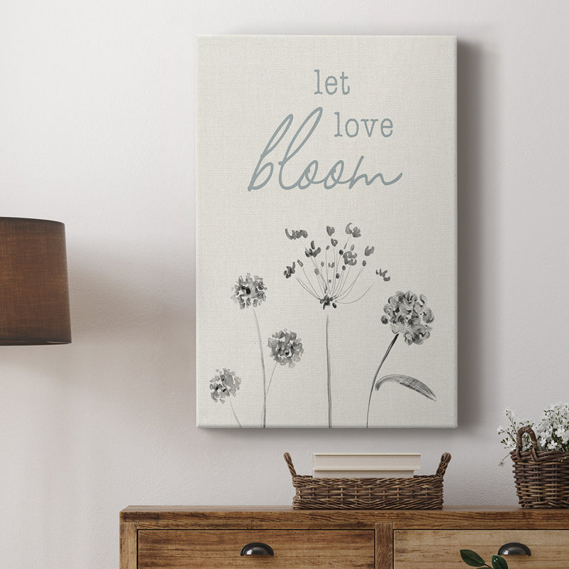 «Let Love Bloom» - galerie sur mesure, H 18 po x l 12 po