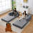 UPGRADED Convertible Sleeper Sofa, Corduroy Sofa Bed Foldable Floor Couch with 4 Pillows - No Assembly-1762075991