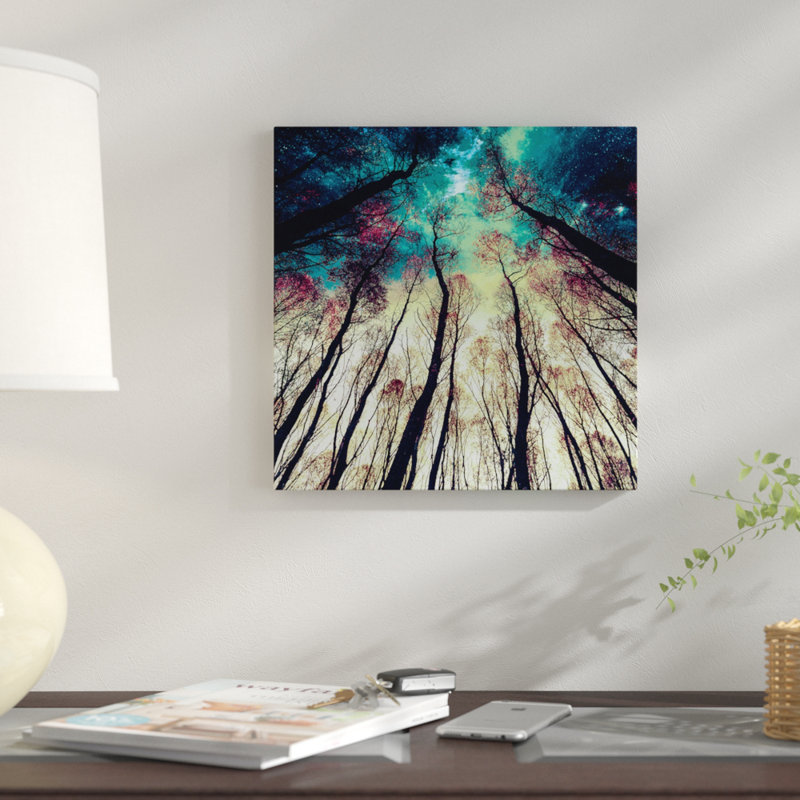 « nordique lights », impression sur toile, H 12 po x l 12 po x P 1,5 po