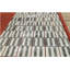 Carreaux de marbre jet d'eau 12 x 12 blanc / gris 2 couleurs pour plancher et mur, carreau de marbre naturel poli, pierre naturelle, marbre véritable, marbre véritable, 1 boîte de chaque motif 4 pièces