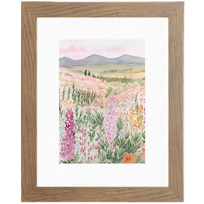 Image de paysage printanier dans la vallée