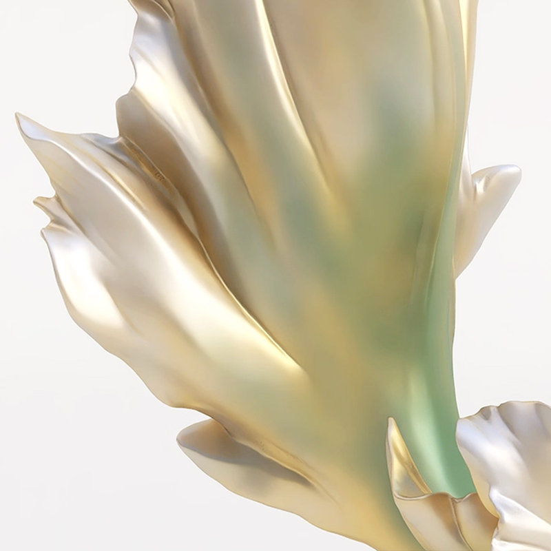 Modern Resin Finial+Decorative Object