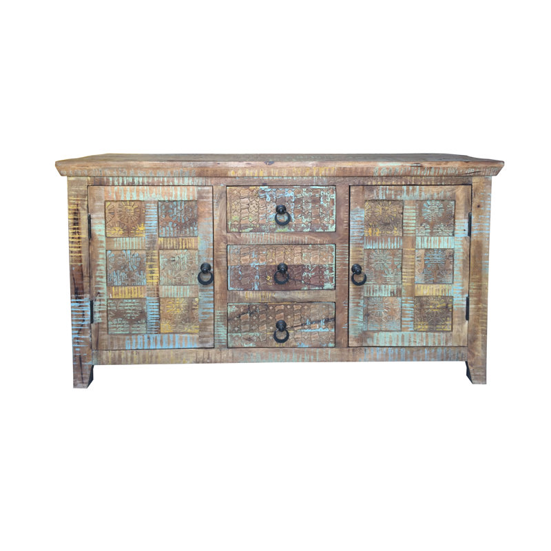 Dillion 135cm Solid Wood Sideboard
