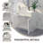 30'' Single Bathroom Vanity Sink Base Cabinet in White Shaker