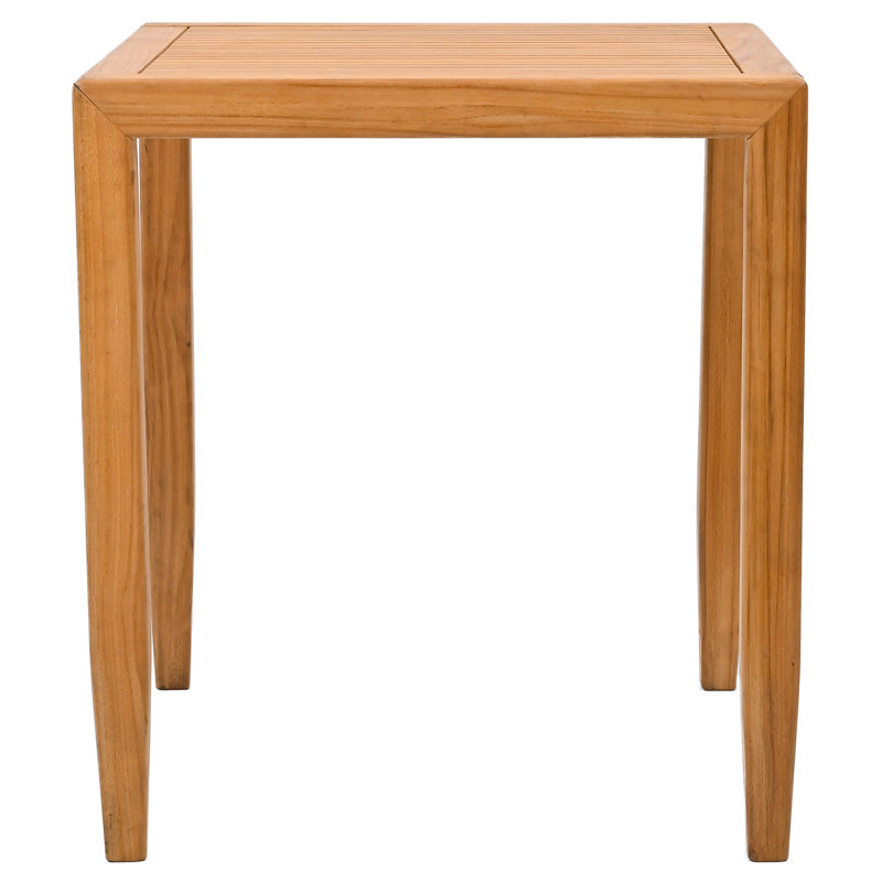 Soma Outdoor Square Teak Side Table
