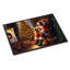 Paillasson Golden Retriever and Santa Claus-112753789