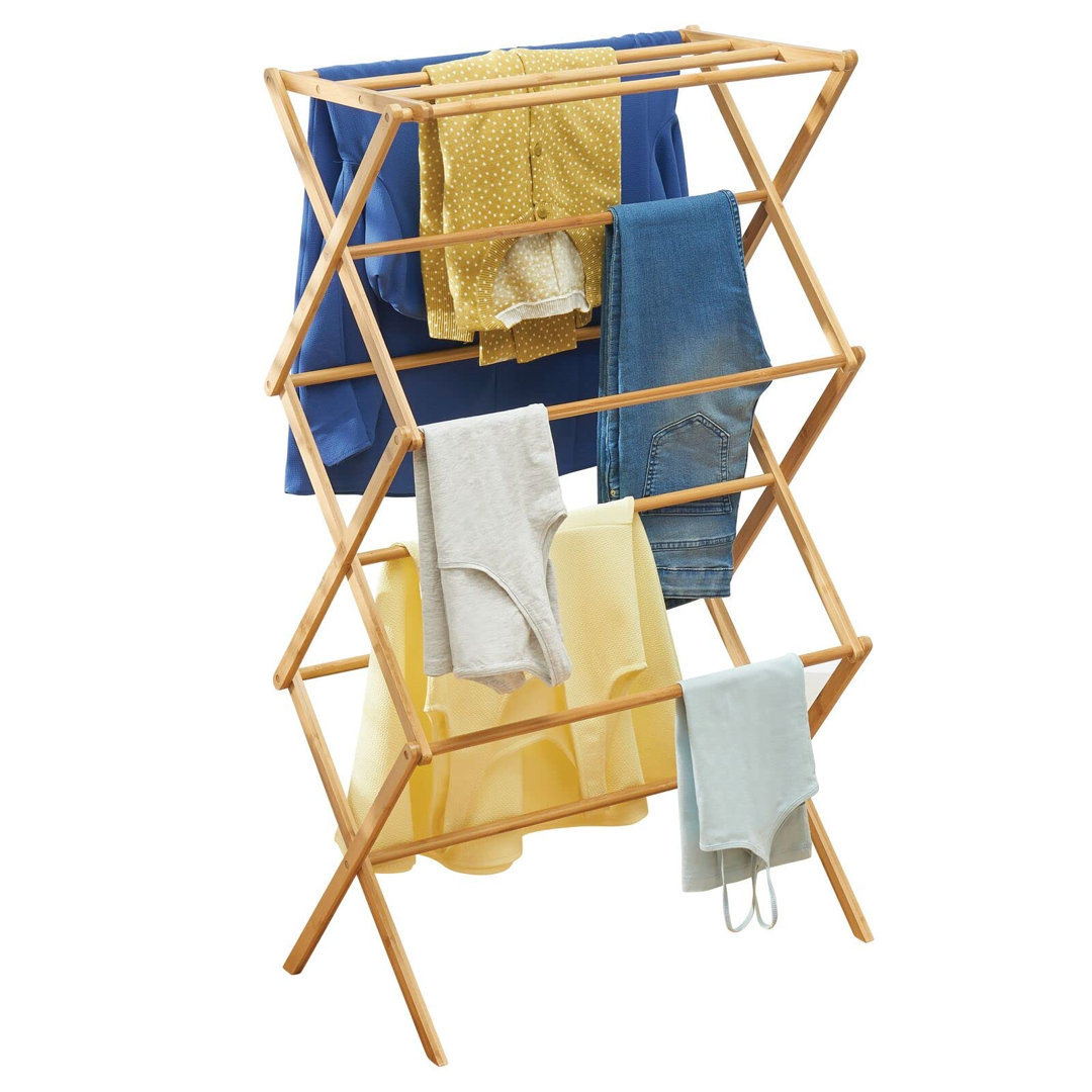 Space-Saving Folding Drying Rack