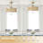 Blashford 19.6" Caged Ceiling Fan with Lighting Kit and Remote-123598352