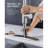 Single Handle Kitchen Faucet - Brushed Nickel Pull-Down Sprayer With Deck Plate, Compatible With 1 Or 3 Hole Installations (Great For Bars, Rvs, Farmhouses & Laundry)-113959431