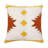 Cotton Geometric Throw Pillow