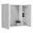 Medicine Cabinet, Double Door, Mirror, One External Shelf-202361669