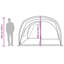 Vidaxl Car Tent 4-Person Waterproof-112670197