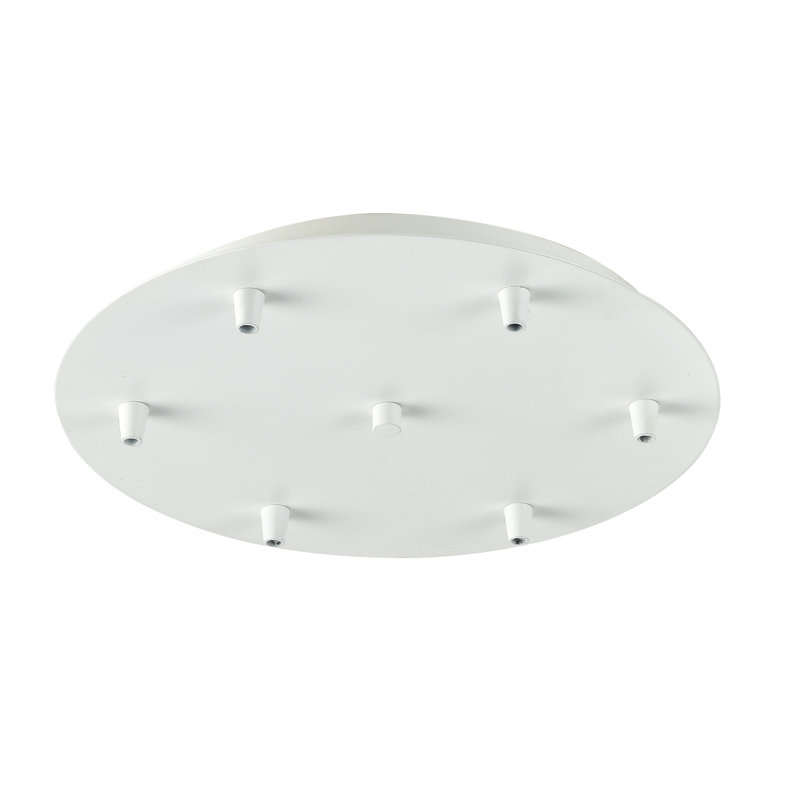 Auvent multi-port 6 lumières Berkley, Blanc
