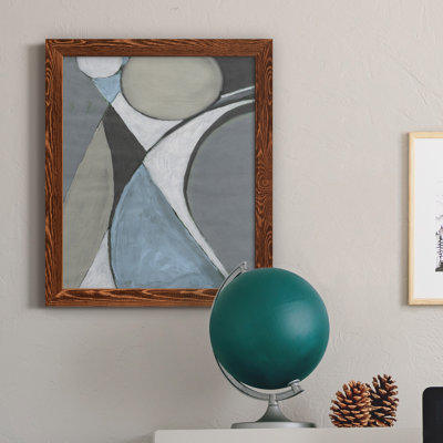 A Soft Jewelli Geometric II - peinture sur toile encadrée