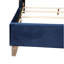 Élégant grand lit tapissier bleu marine-568861748-568861751