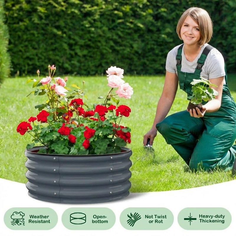 Metal Raised Garden Bed