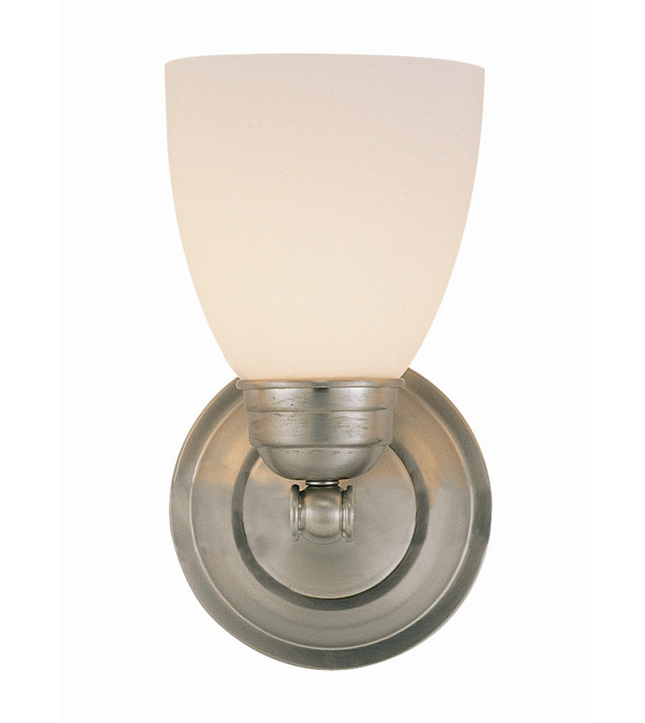 Clairese Armed Sconce, Brushed Nickel
