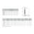 Blitz Hydronic Radiant Radiator Heater with Wall Bracket