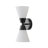 2-Light Cone Glass Wall Sconce-885864258
