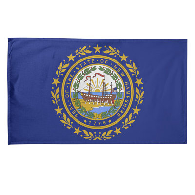 Serviette de thé à drapeau new hampshire