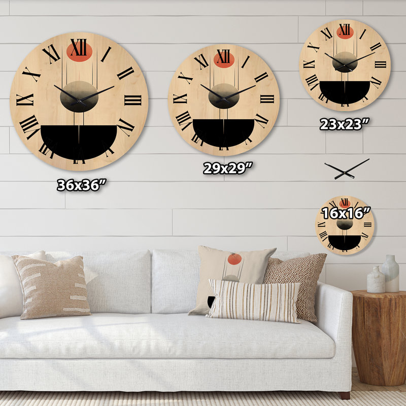 Horloge murale Hudanich, Grand