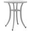 Table de patio en aluminium coulé 18,9 po x 20,9 po Wildon Home