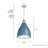 Bluff View 3 - Light Dome Pendant-64362022-104571127-64362025