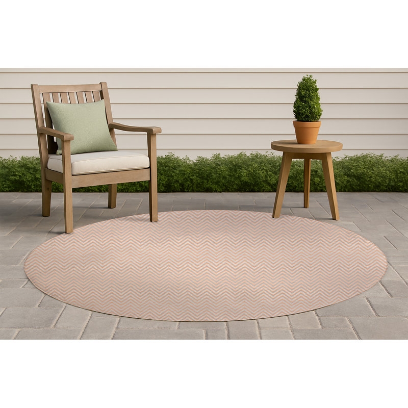 Tapis d'extérieur antidérapant Chevy Champ, Rond 5 pi