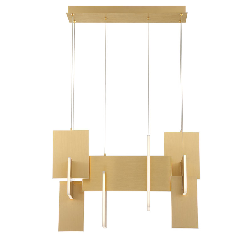 Coburg Gold LED Chandelier