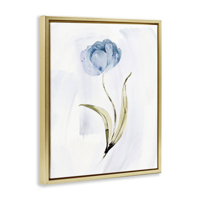 Single Blue Flower Blossom