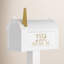 Premium Package Post Mounted Mailbox-441237471-441237468