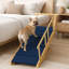 Escalier pliable en bois pour chien, rampe réglable en 4 hauteurs