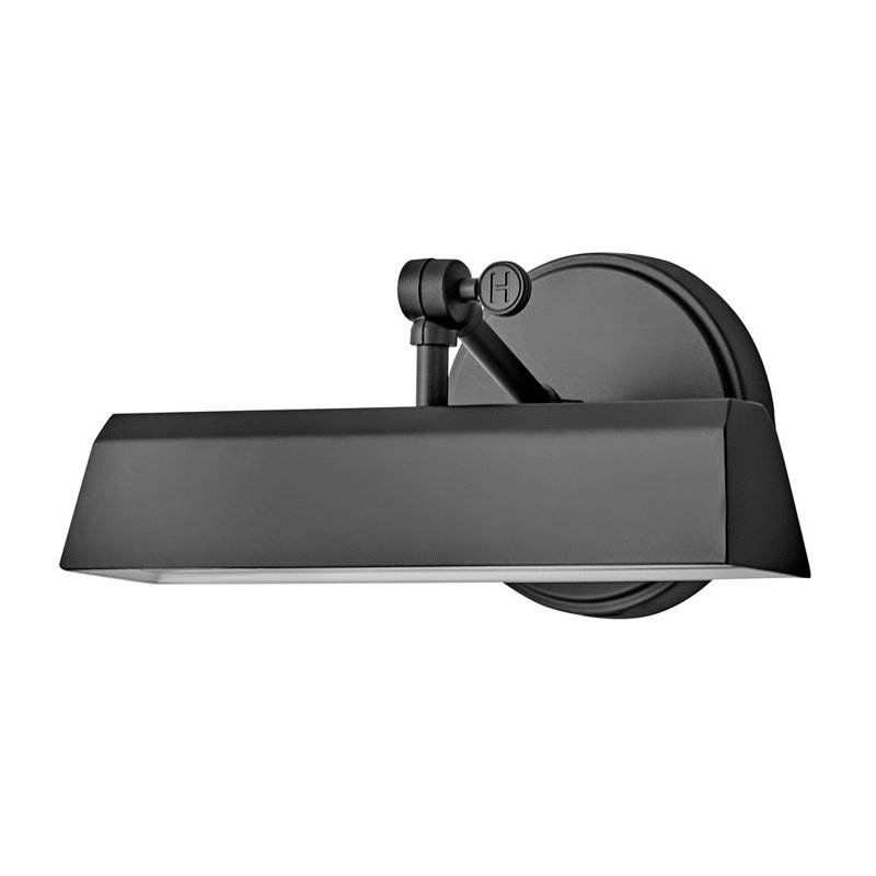 Arti 12-in Adjustable Accent Light - Hardwired or Plug-in, Black
