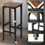 Tabouret de bar 28 po Laiton-94952218