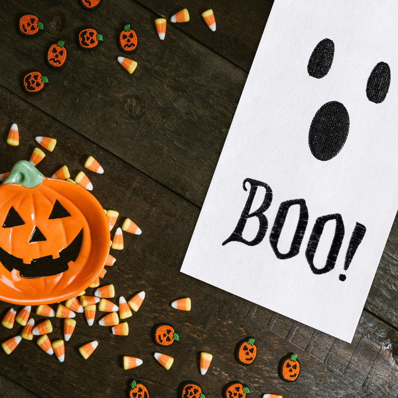 Torchon de cuisine Boo Ghost Halloween