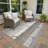 Machine Washable Indoor/Outdoor Lockway ACN2418 Mid-Century Modern Rug-2137789534